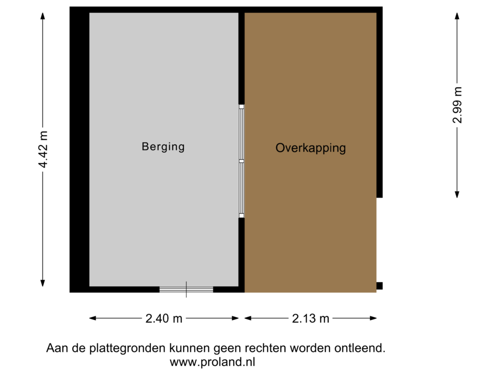 Bekijk plattegrond van Berging van Garst 109