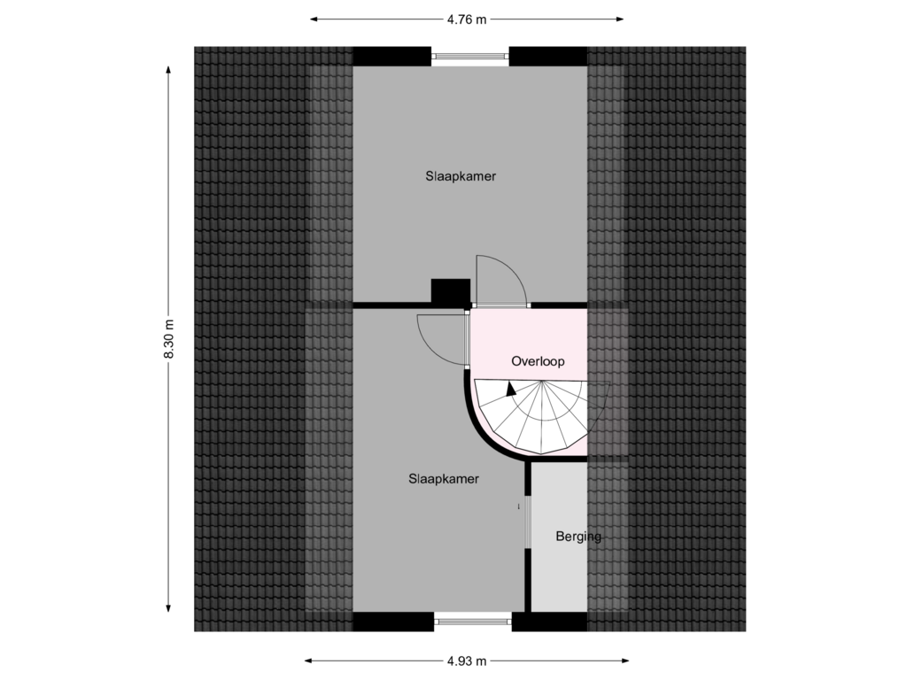 Bekijk plattegrond van Zolder van Slawijkseweg 13