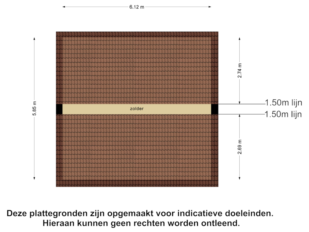 Bekijk plattegrond van Zolder van Brouwerijstraat 10