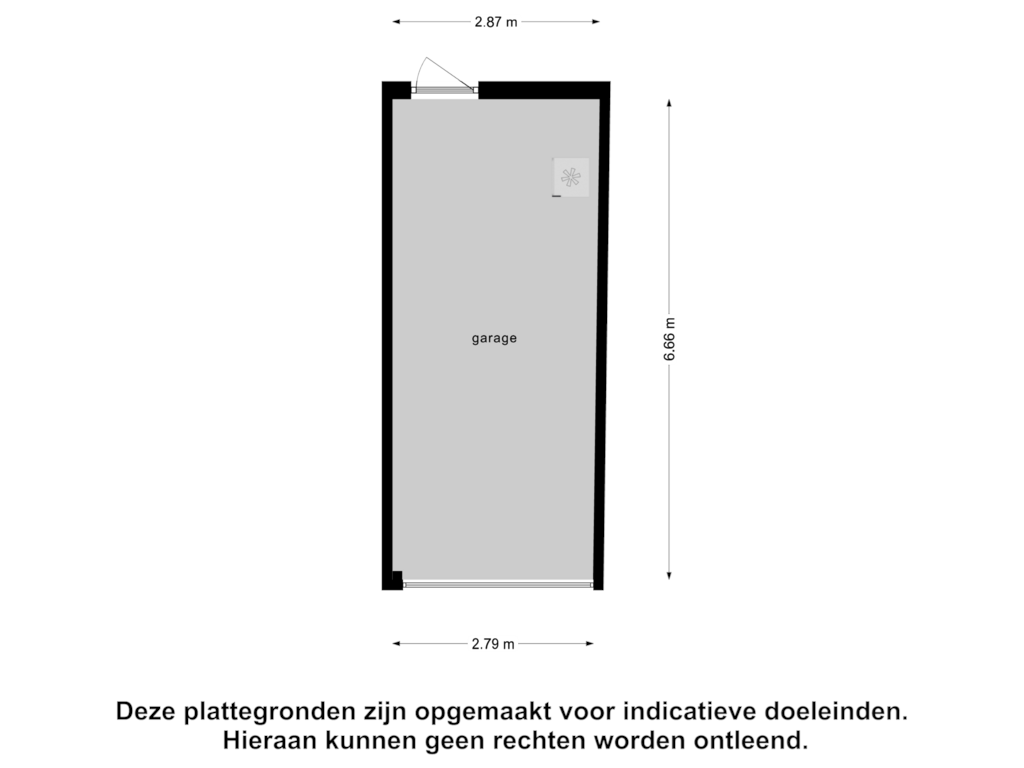 Bekijk plattegrond van Garage van Brouwerijstraat 10