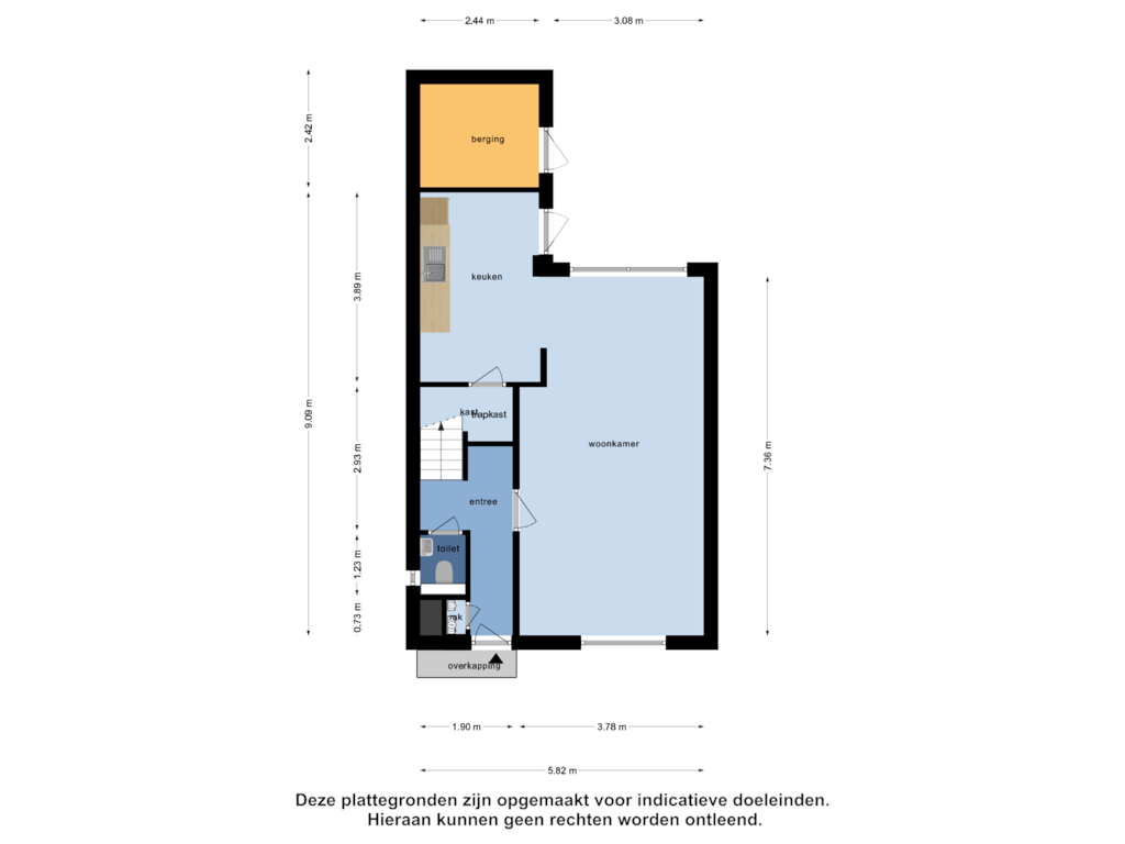 Bekijk plattegrond van Begane Grond van Vrusschemigerweg 91