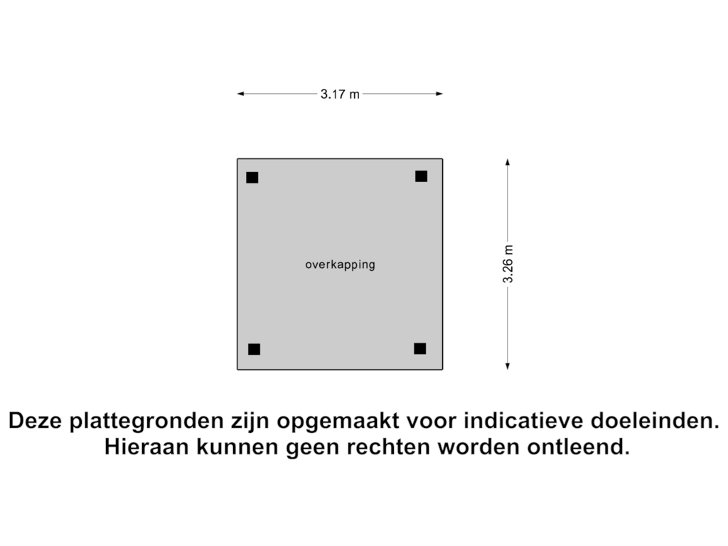 Bekijk plattegrond van Overkapping van Vrusschemigerweg 91