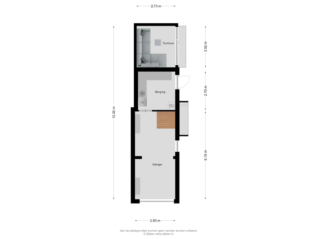 View floorplan of Bijgebouw of Gaasterland 9