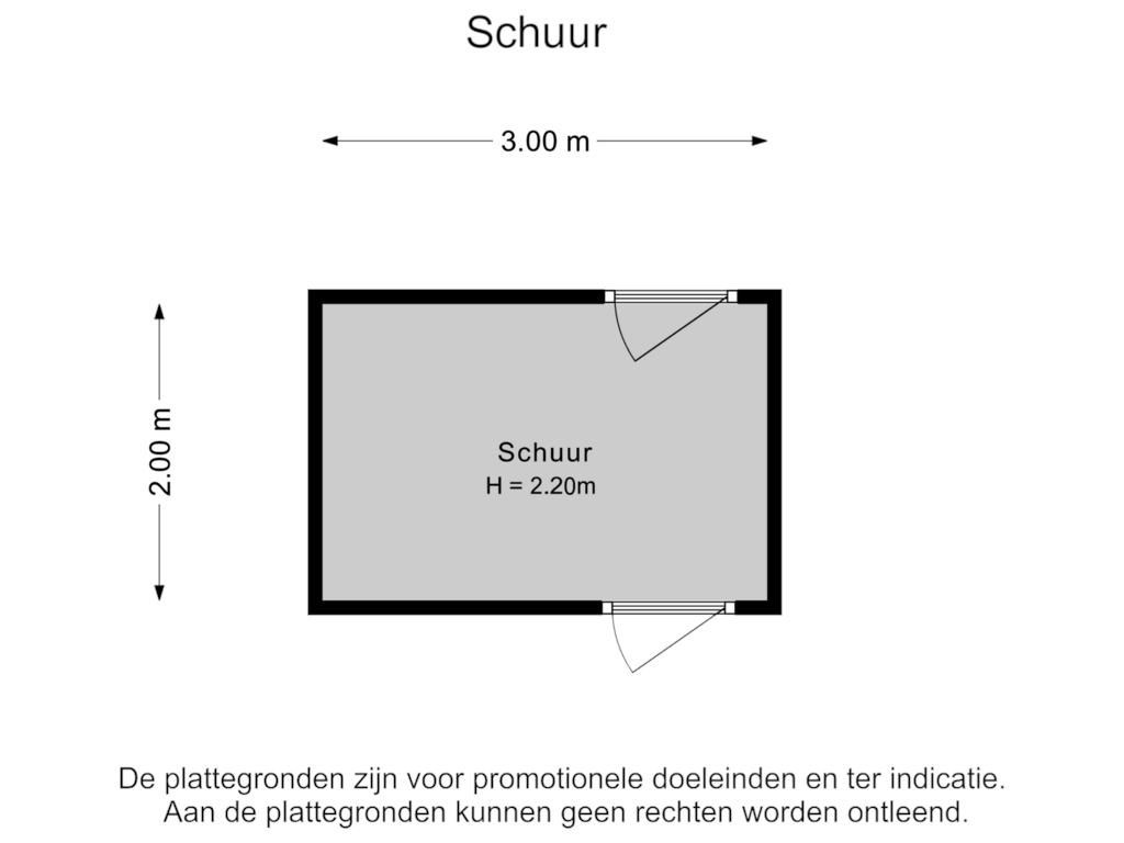 Bekijk plattegrond van Schuur van Topaaspad 7