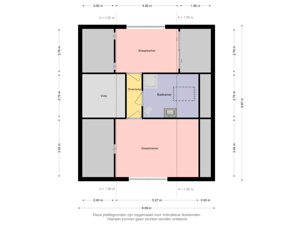 Bekijk plattegrond van Eerste verdieping van Jan Jacobsweg 8