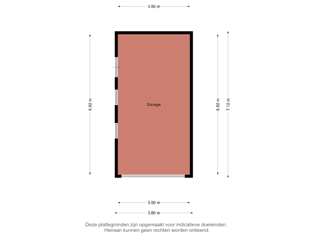 Bekijk plattegrond van Garage van Jan Jacobsweg 8