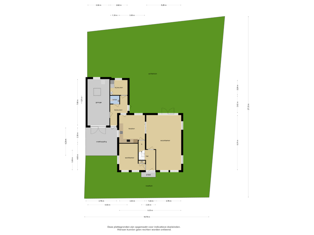 Bekijk plattegrond van Woning overzicht van Kluisstraat 43-A