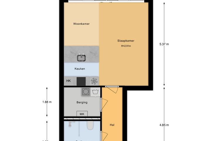 Bekijk foto 34 van Gustav Mahlerlaan 541-B