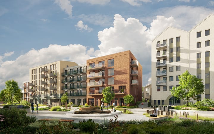 Image of ZAAM Zaandam - De Werf Residential property with shared street entrance