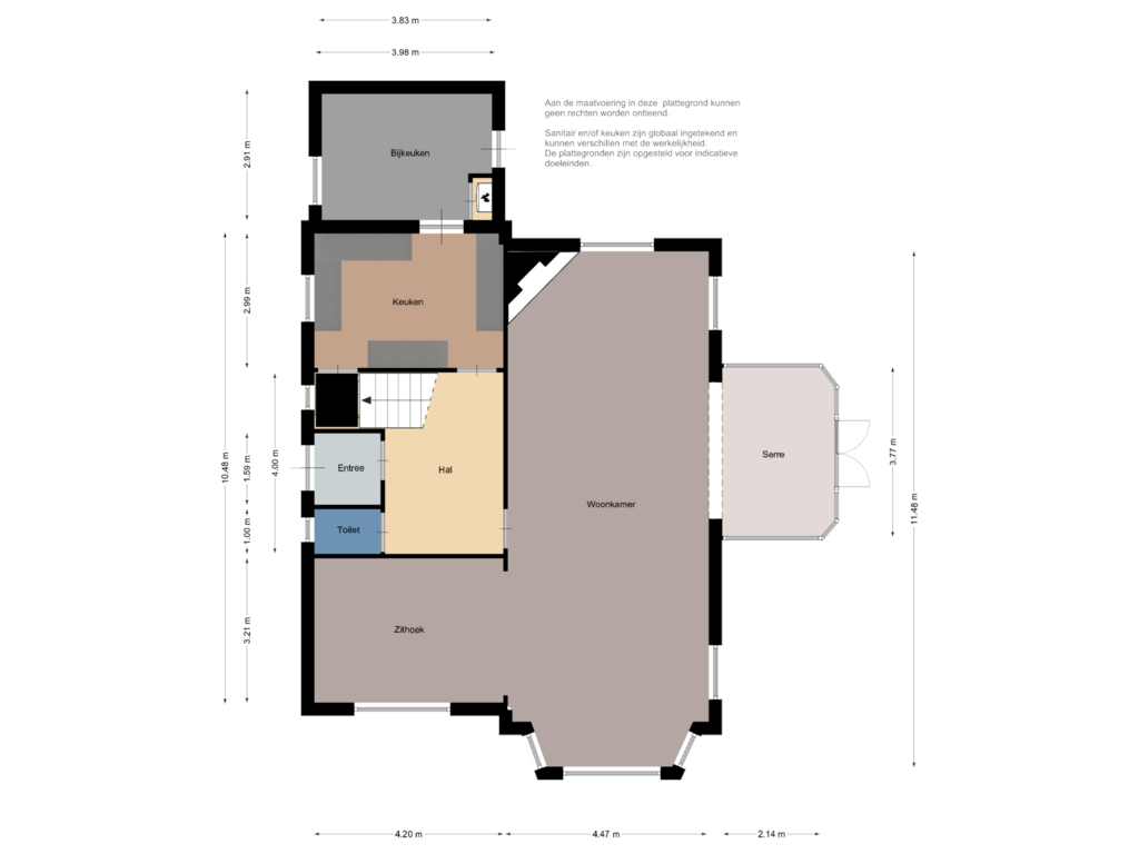 Bekijk plattegrond van Begane grond van Kolfweg 10