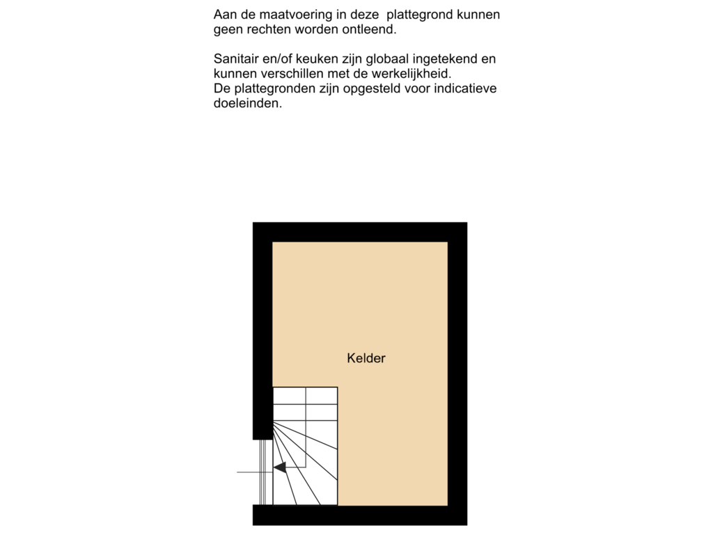 Bekijk plattegrond van Kelder van Kolfweg 10