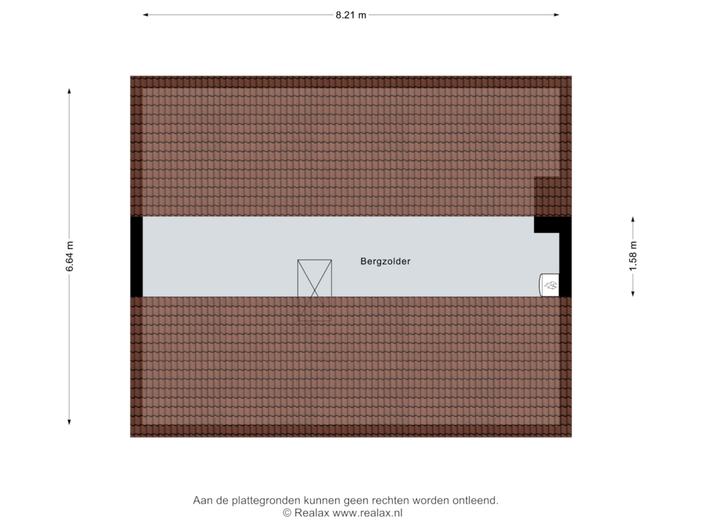 Bekijk plattegrond van Verdieping 2 van Oude Deldensestraat 22