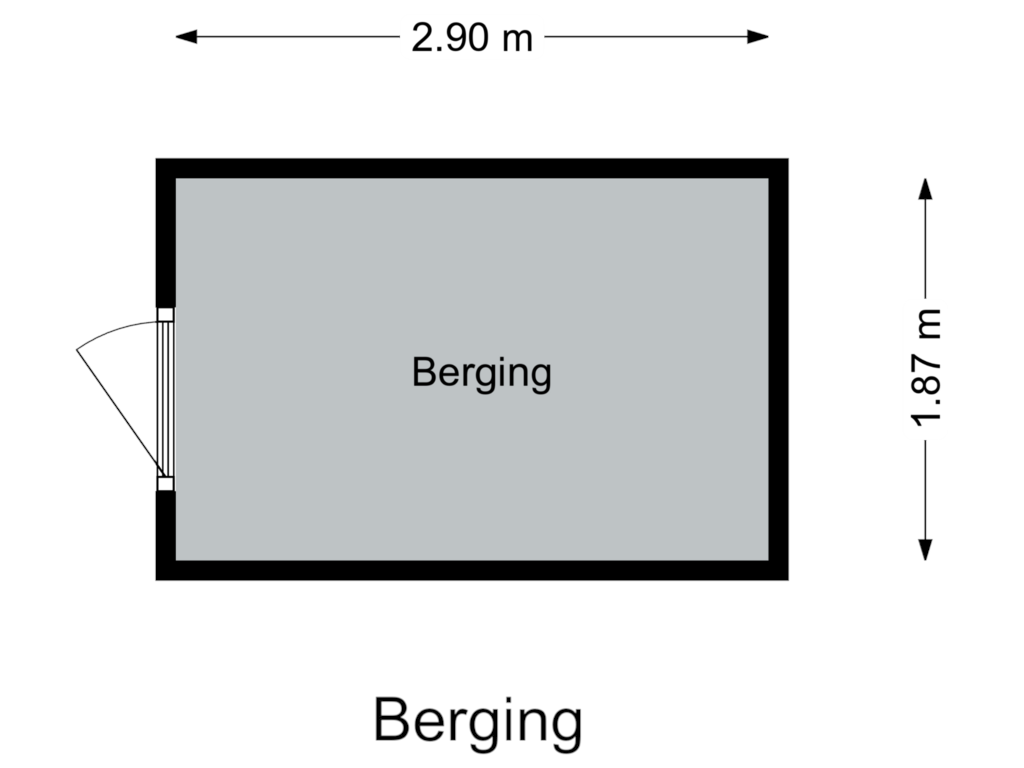 Bekijk plattegrond van Berging van Berkenblad 13