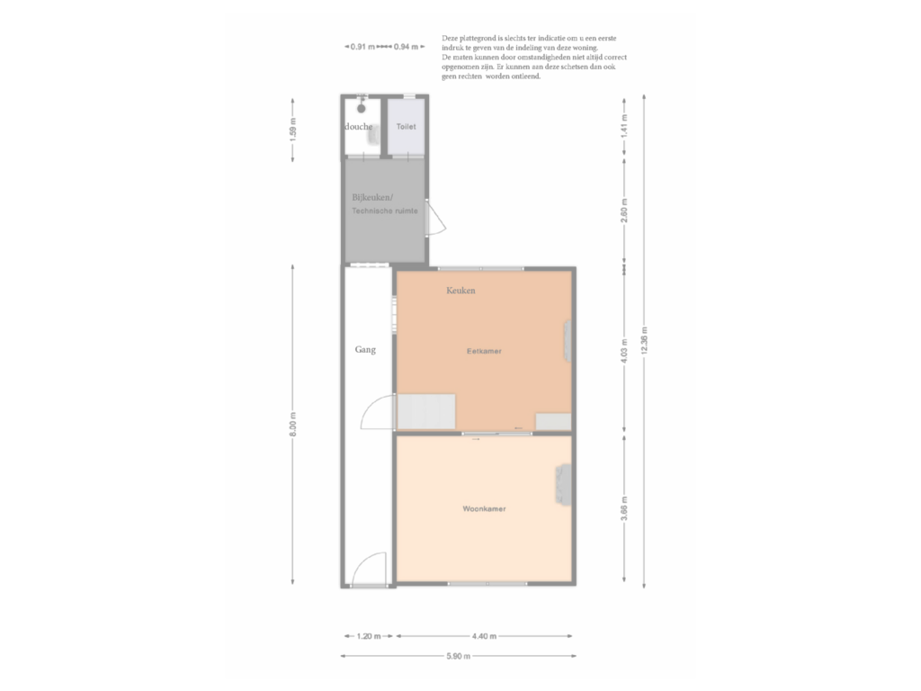 Bekijk plattegrond van First floor van Voorstraat 37