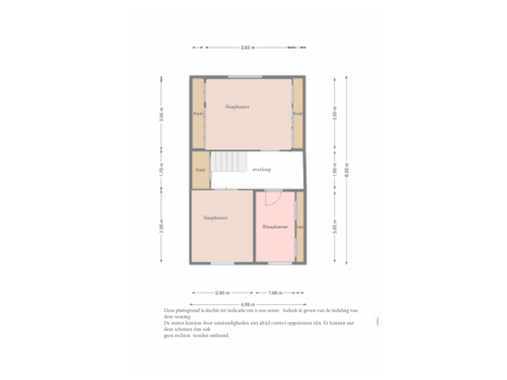 Bekijk plattegrond van Floor 1 van Voorstraat 37