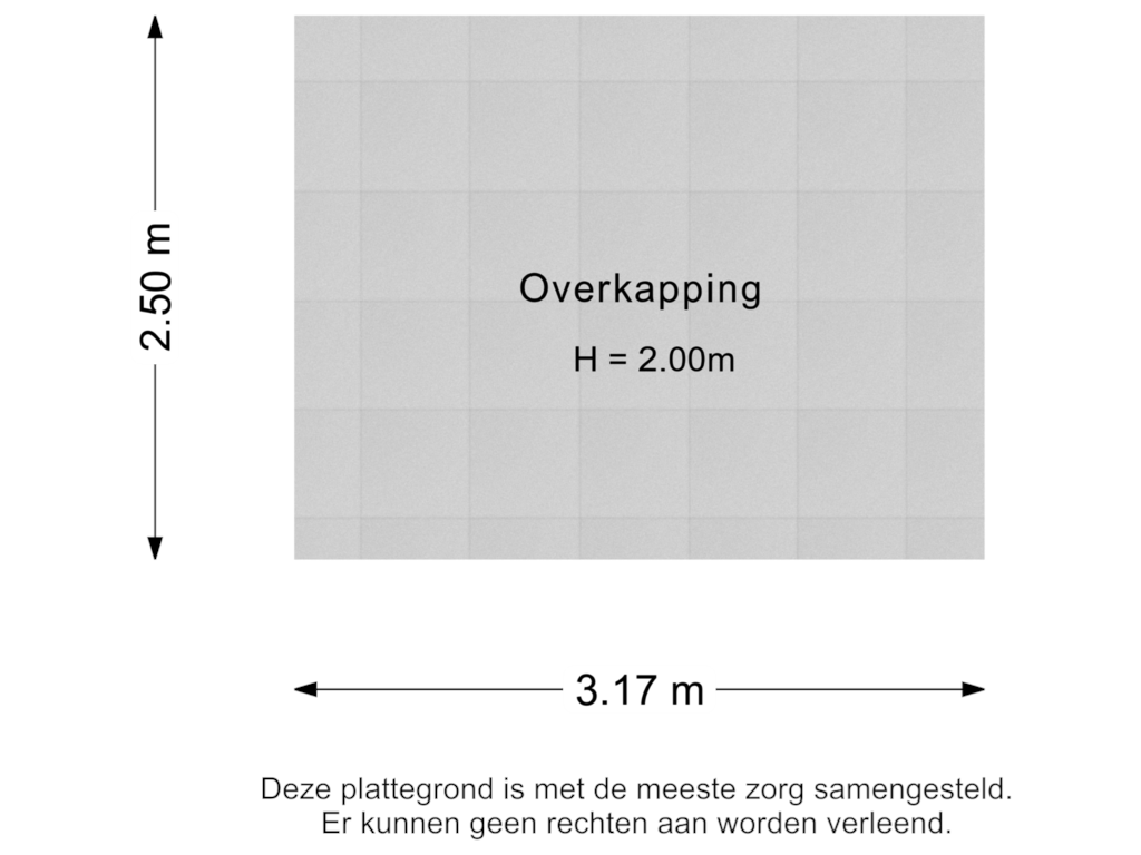 Bekijk plattegrond van Overkapping van Kreitenborg 19