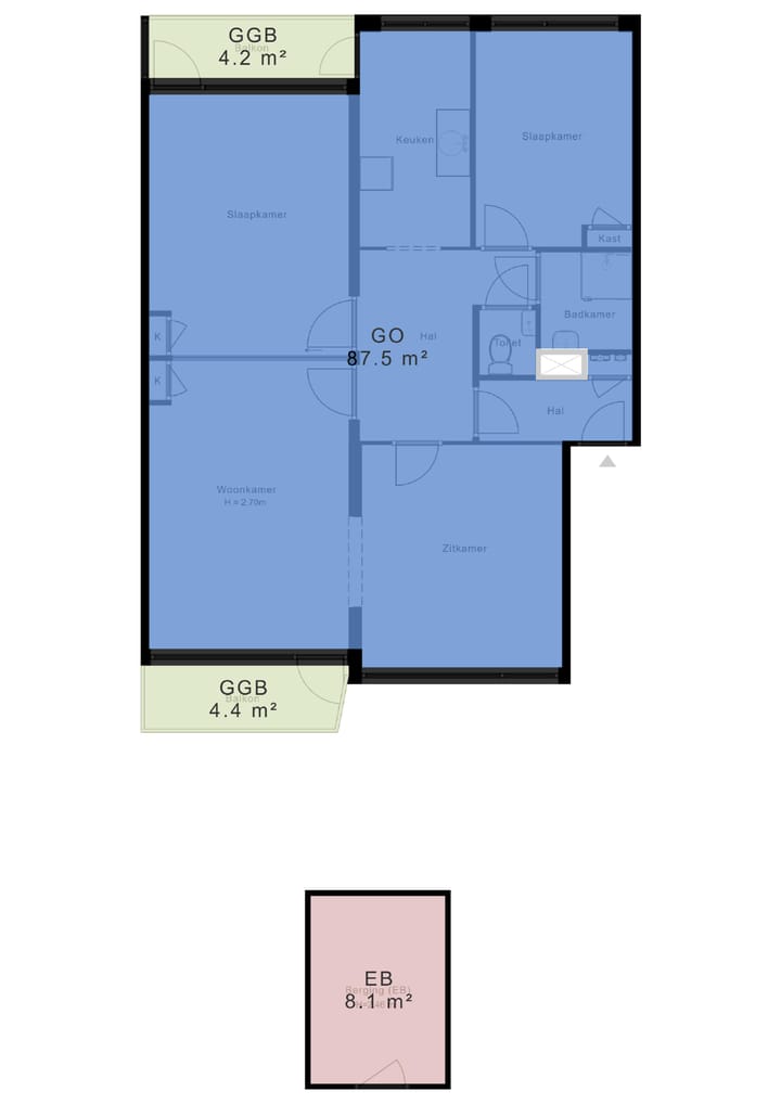 Foto 33 van Christiaan Huygensplein 8-3