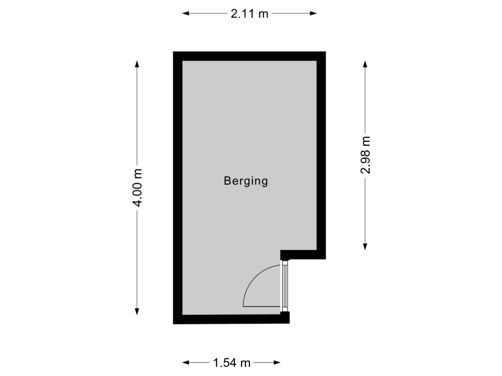 Bekijk plattegrond van Berging van Söderblomplaats 618