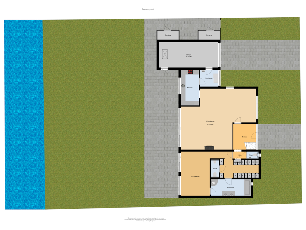 Bekijk plattegrond van Tuin van Dokter Mees ten Oeverlaan 21