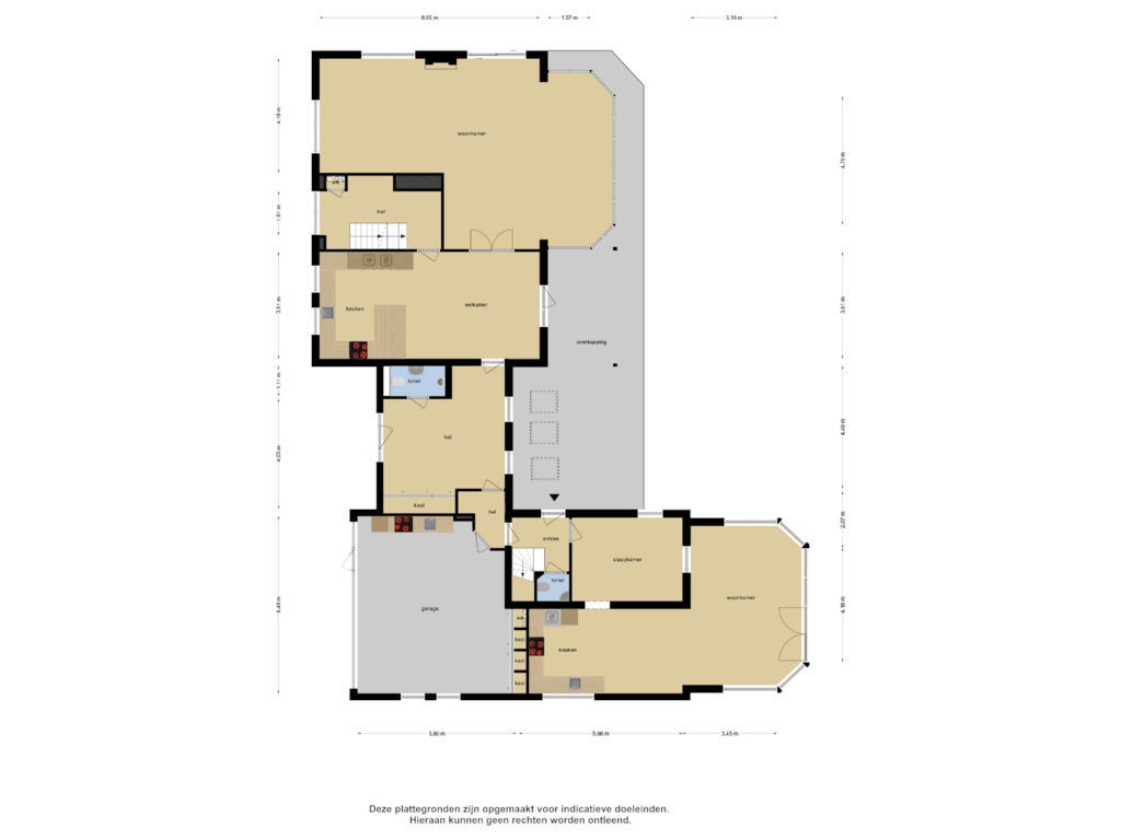 Bekijk plattegrond van Begane Grond van Paalweg 28