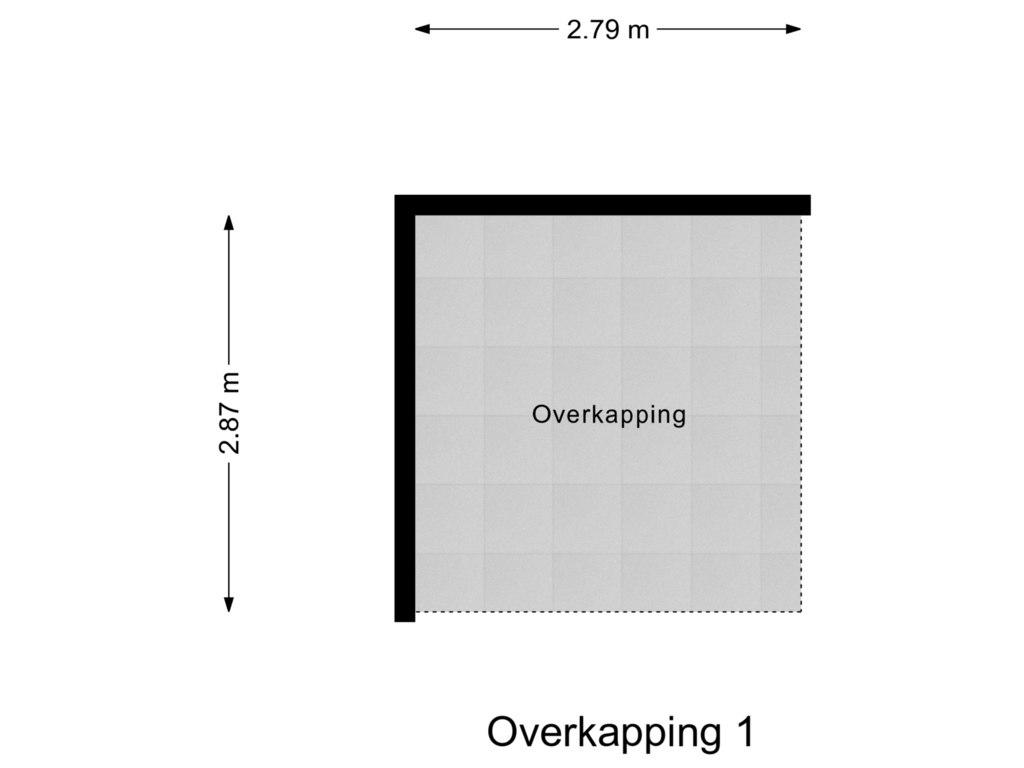 View floorplan of Overkapping 1 of Zomereik 3