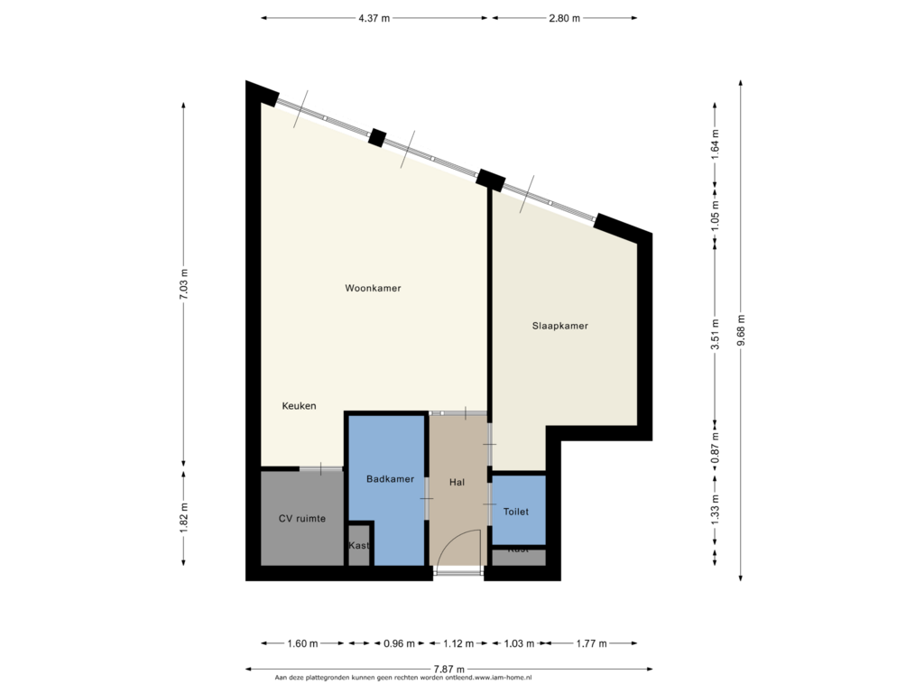 Bekijk plattegrond van 2e Verdieping van van Kinsbergenstraat 2-14