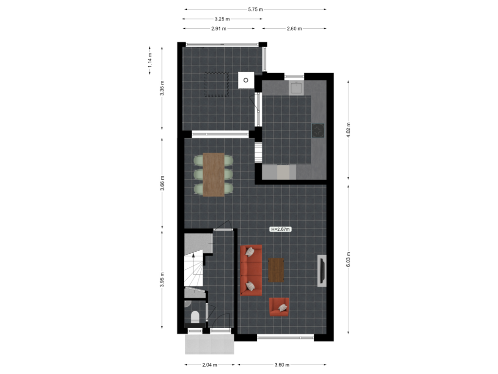 Bekijk plattegrond van Begane Grond van Rietdekkersdreef 10