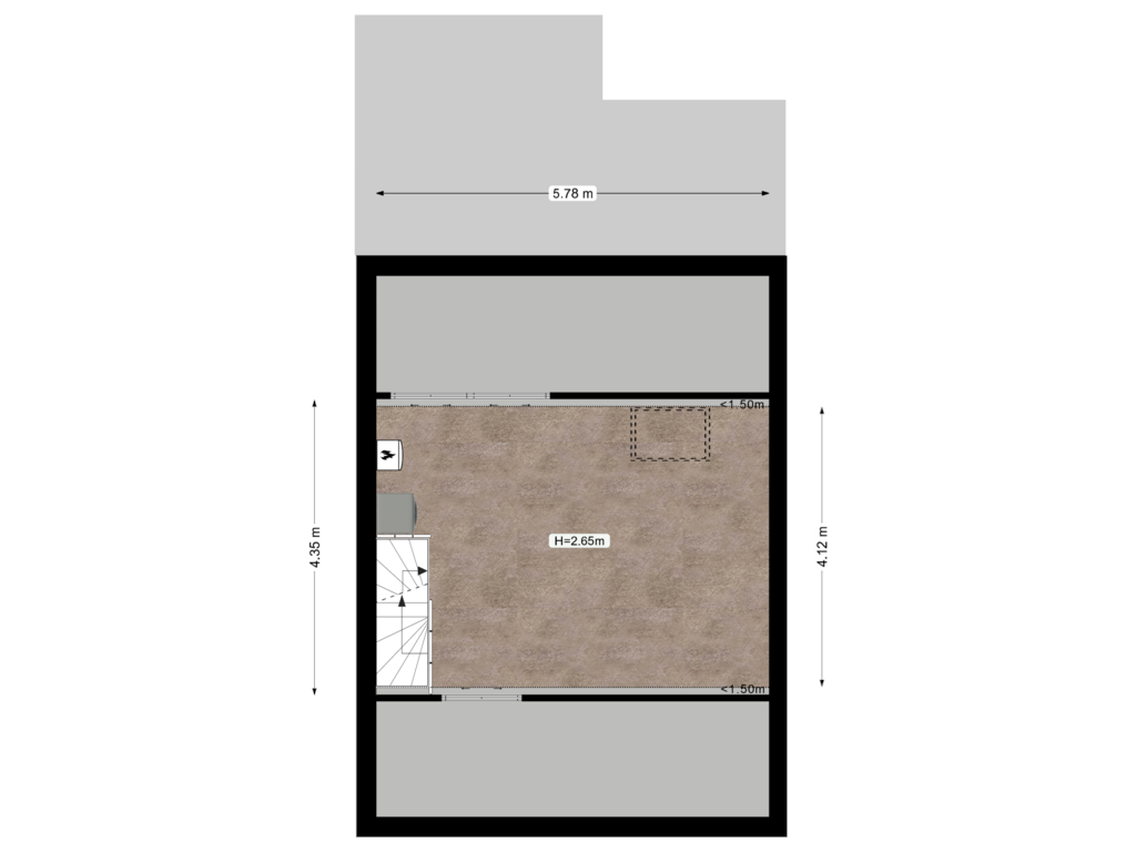 Bekijk plattegrond van Tweede Verdieping van Rietdekkersdreef 10