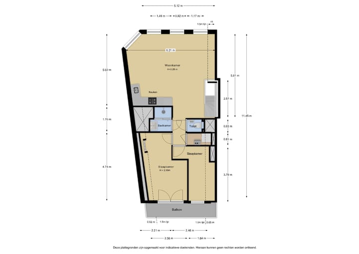 Foto 12 van Schiebroekselaan 59-D