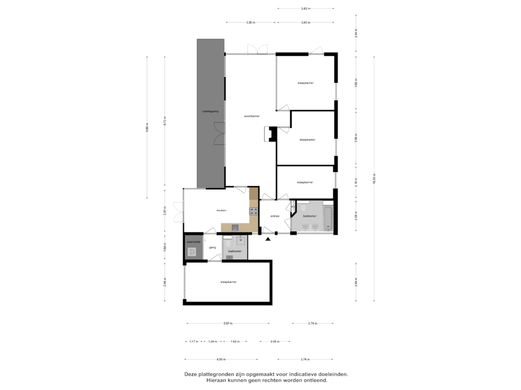 Bekijk plattegrond van Begane Grond van Zeesterlaan 1-R