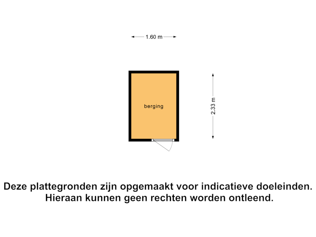 Bekijk plattegrond van Berging van Wagenaarstraat 12-C