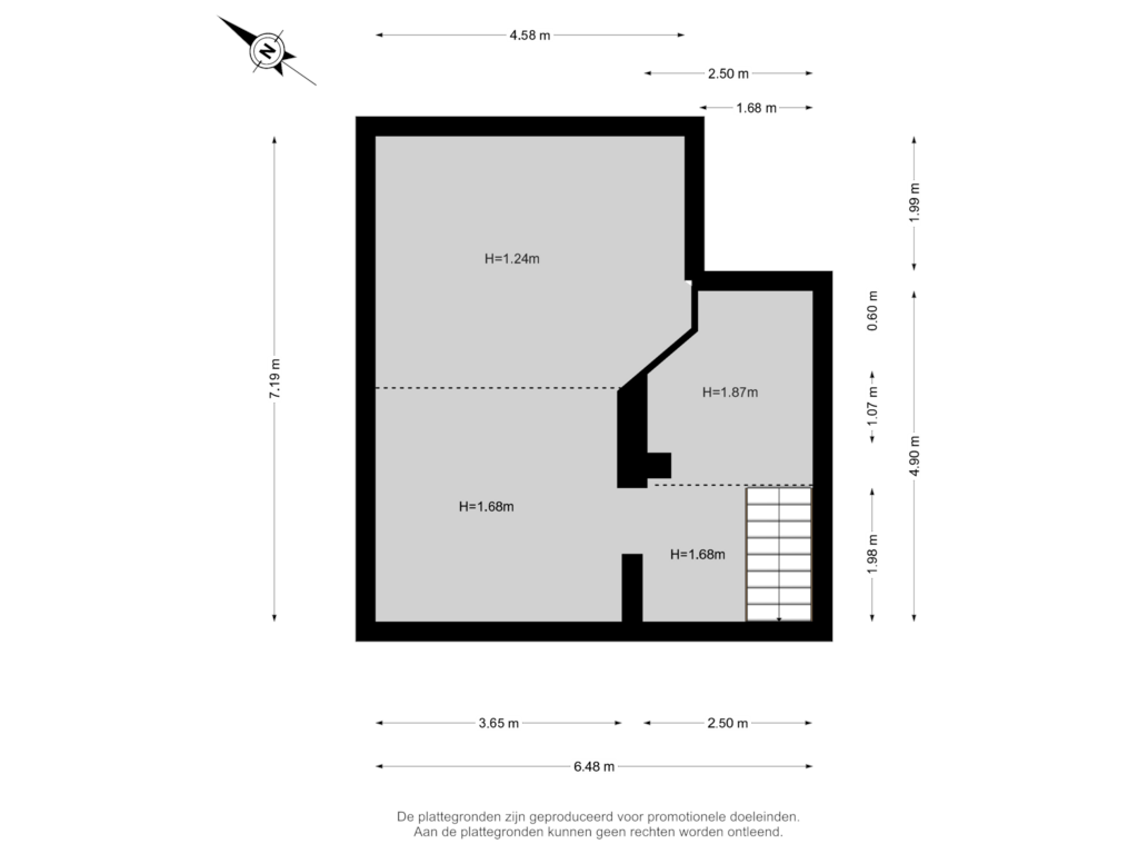 Bekijk plattegrond van Kelder van Westeind 193