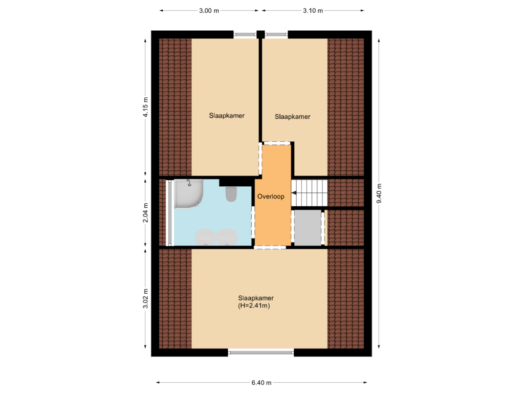 Bekijk plattegrond van Floor 1 van Noorder Sandt 4-17