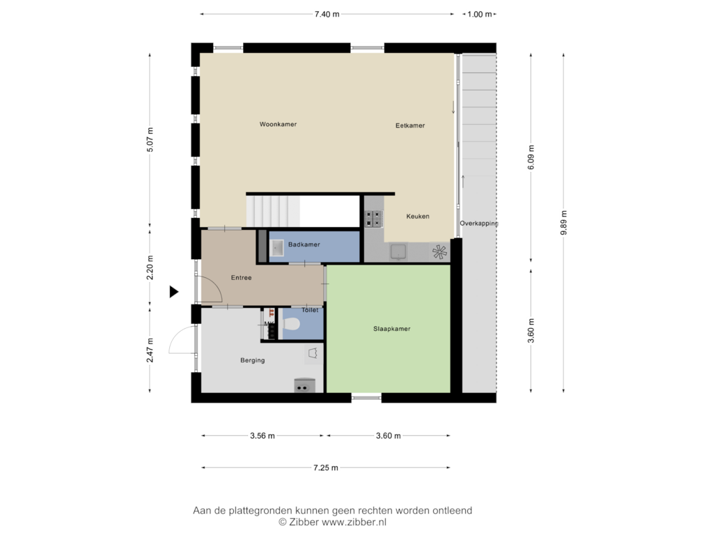 Bekijk plattegrond van Begane grond van Schutteheide 1-243