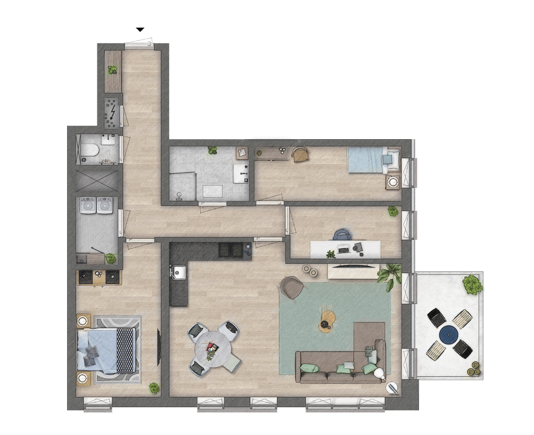 Photo 2 of Maerlantburg 99 (Bouwnr. 56)