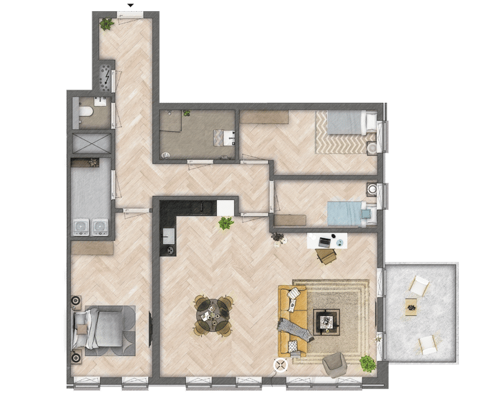 Foto 5 van Maerlantburg 128