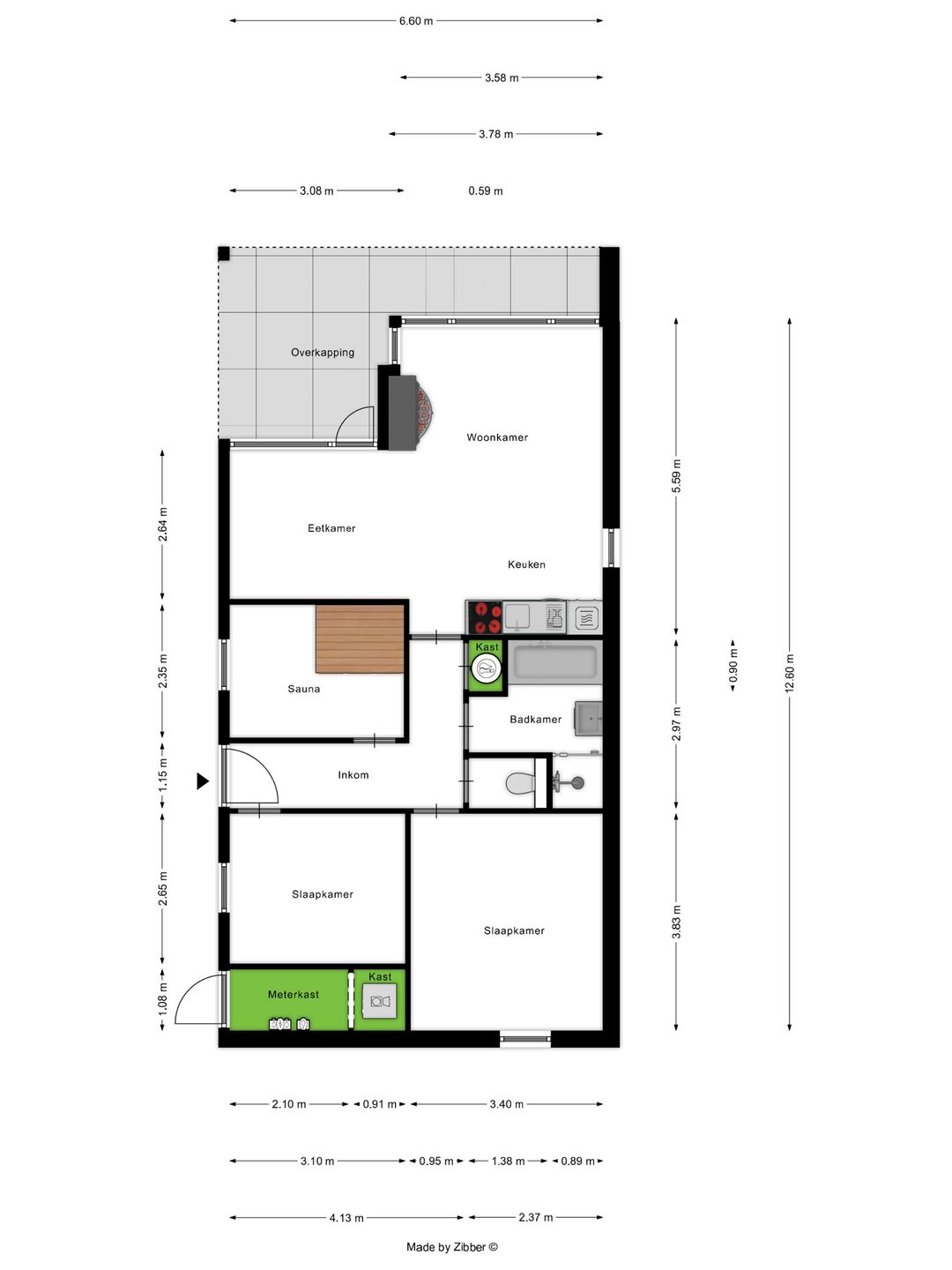 Foto 31 van Rue du Bois du Four 7 A - bungalow 165