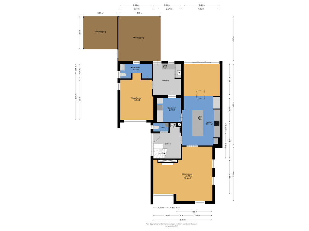 Bekijk plattegrond van Begane Grond van Kluinstraat 9