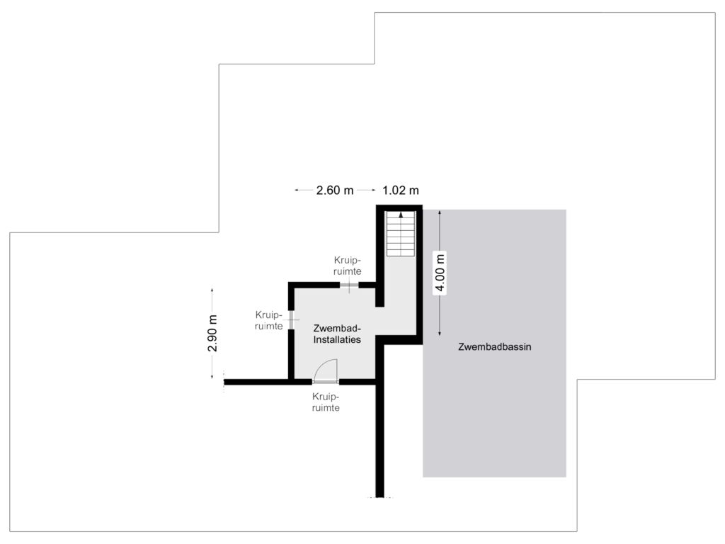 Bekijk plattegrond van Kelder van Reelaan 19