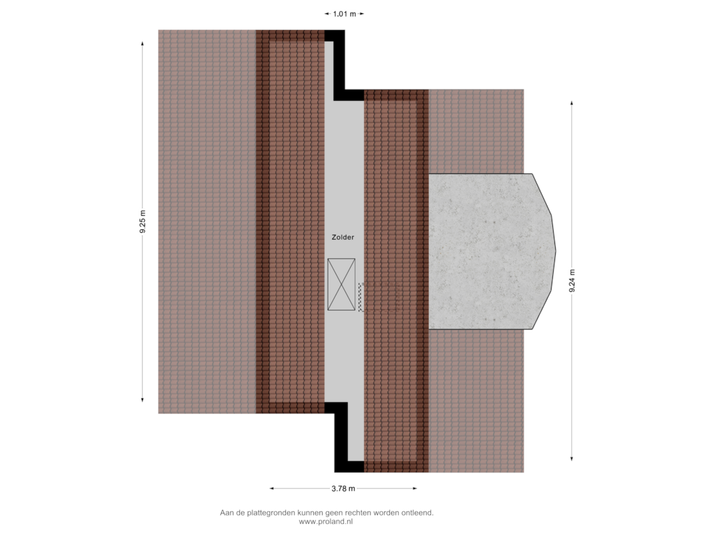 Bekijk plattegrond van 2e Verdieping van Schierstins 23