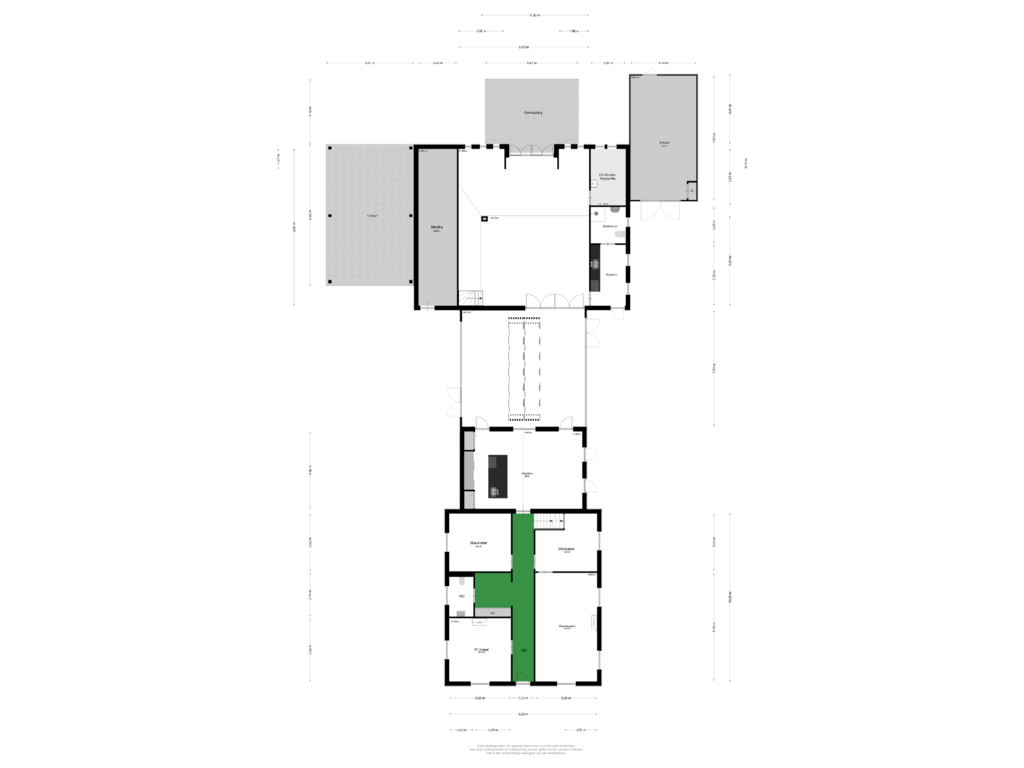 Bekijk plattegrond van Begane Grond van Uiterdijk 4