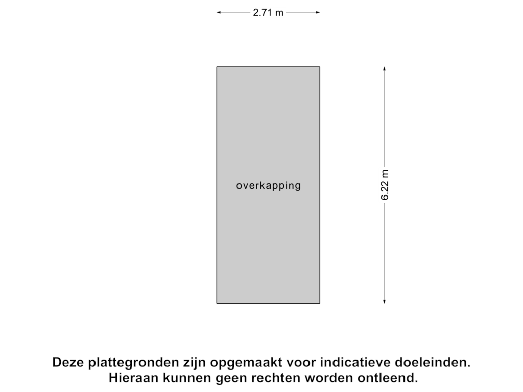 Bekijk plattegrond van Overkapping van Foarwei 21-94