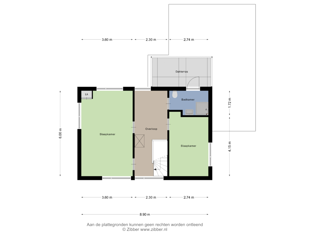 Bekijk plattegrond van Eerste Verdieping van Torenes 3