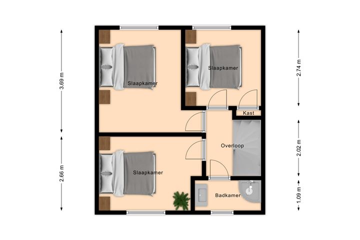 Bekijk foto 33 van Goudenregenstraat 1-A