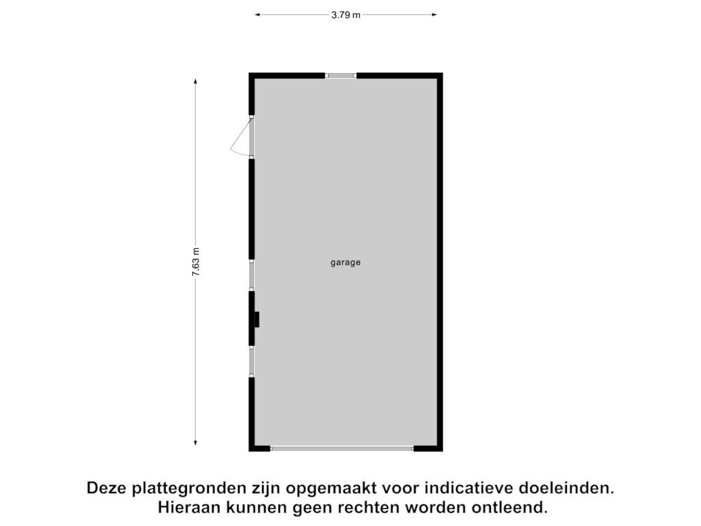 Bekijk plattegrond van Garage van Strobbelhoekstraat 26