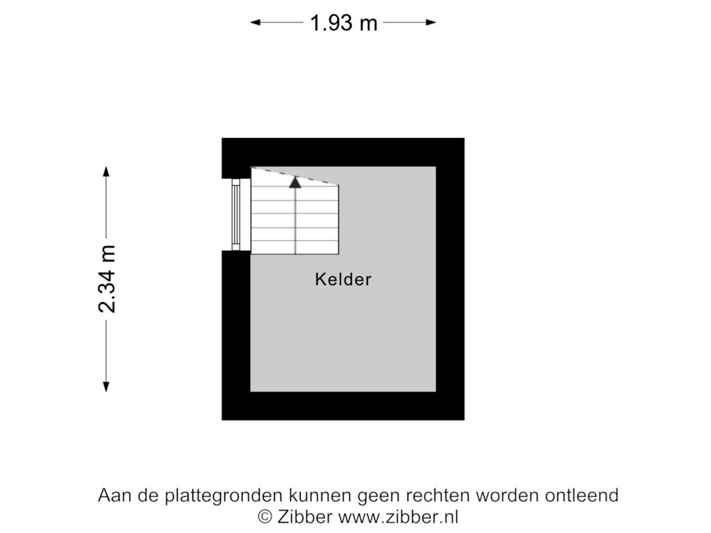 Bekijk plattegrond van Kelder van Kotkampweg 135