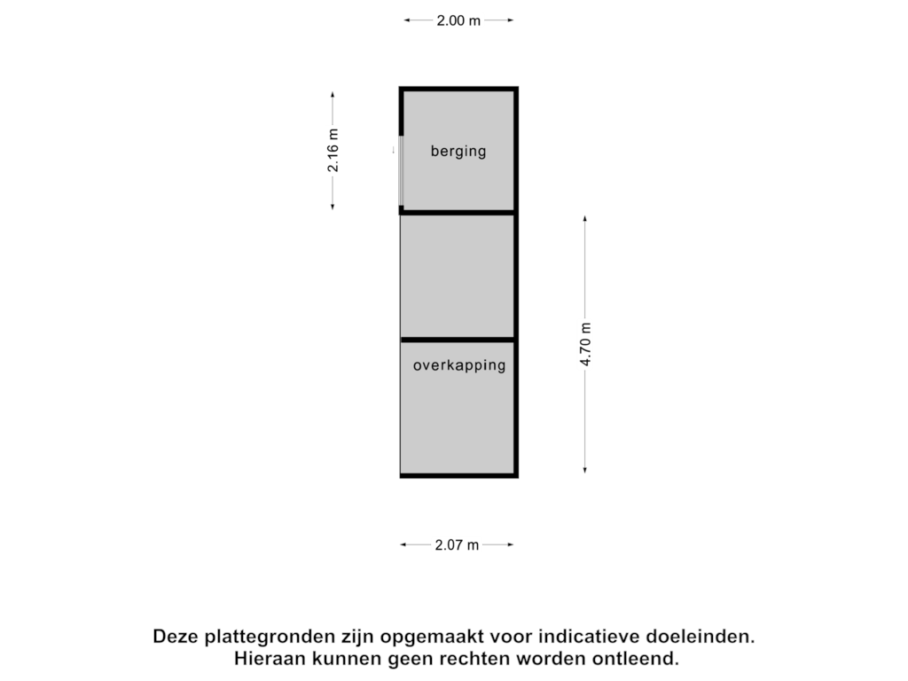 Bekijk plattegrond van Berging2 van Castelostraat 32