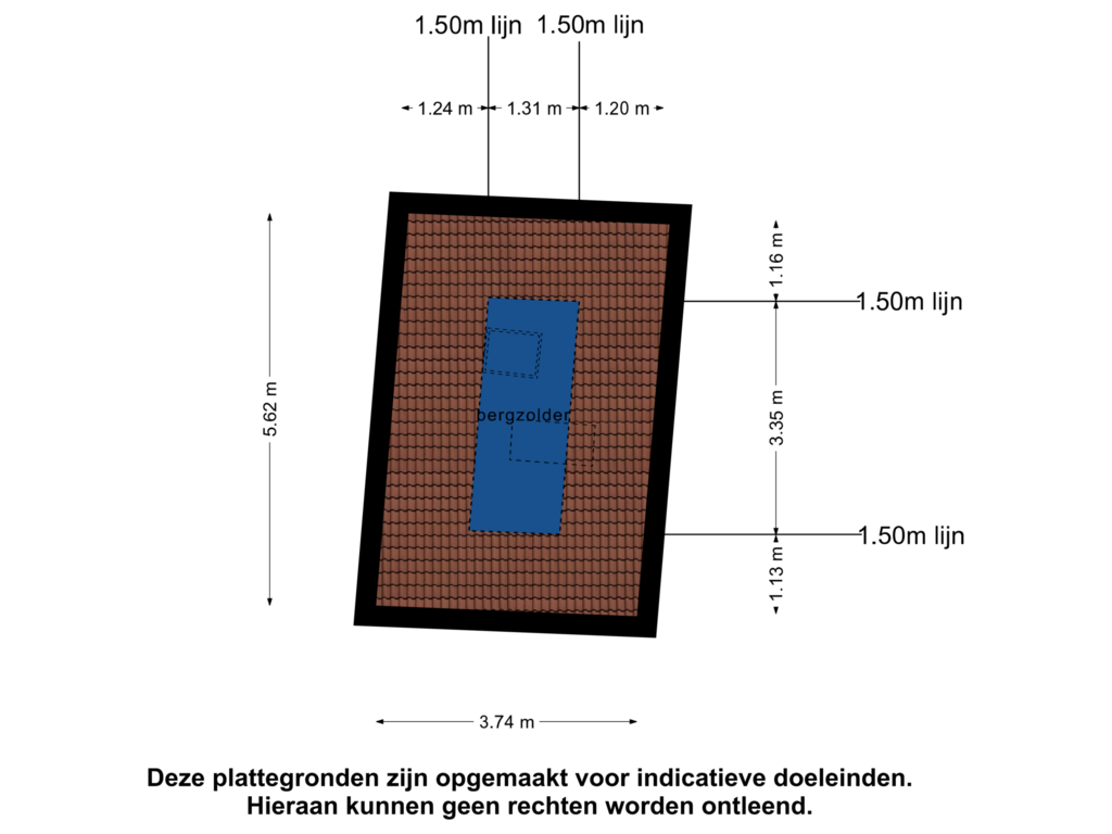 Bekijk plattegrond van 2e verdieping 2 van Vlamingstraat 113