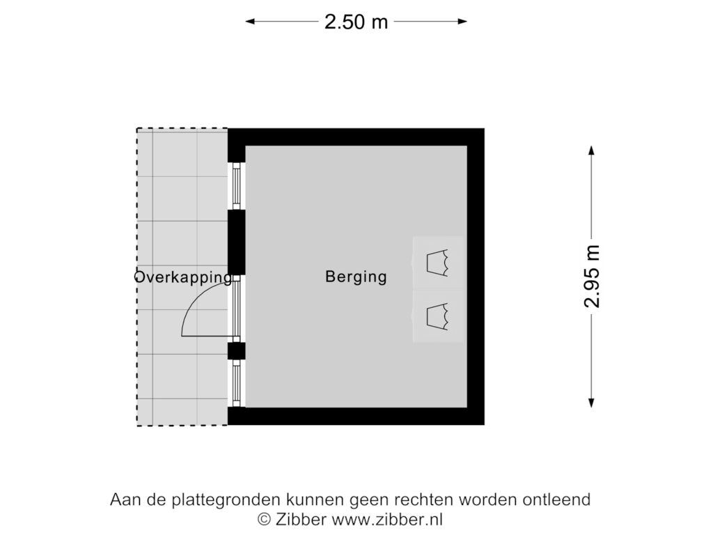 Bekijk plattegrond van Berging van Inlaag 7