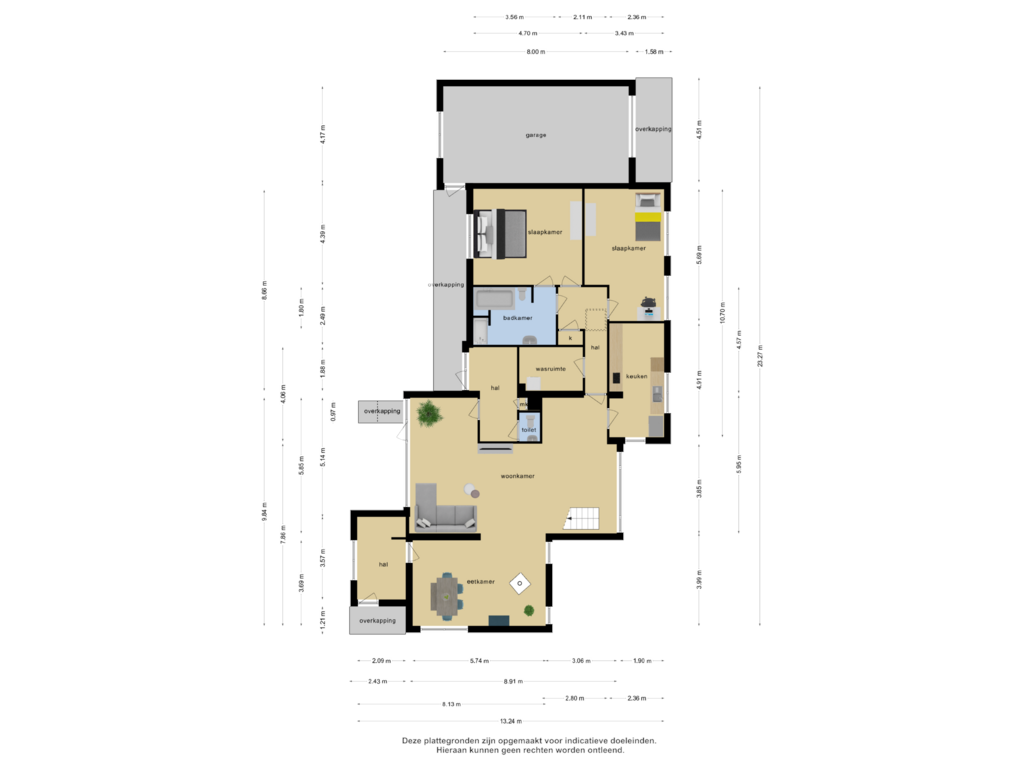 View floorplan of Begane grond of Kapelstraat 55